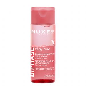 Nuxe Very Rose d&eacute;maquillant waterproof biphase Yeux et l&egrave;vres 100ml