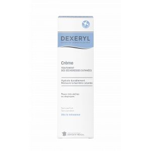 Dexeryl Cr&egrave;me 50g, hydratant et r&eacute;parateur s&eacute;cheresses cutan&eacute;es