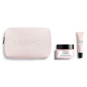 Lierac Hydragenist Coffret Trousse Hydratation Eclat - Cr&egrave;me 50ml + Soin Yeux 15ml