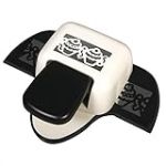 Rayher Perforatrice pour bordure MUFFIN, 1 pce., 6,3X3cm, noir et blanc, avec collecteur intégré, scrapbooking, cartes, anniversaire -89821000