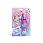 MARTINELIA - Kit Manucure Licorne pour Enfant - Set Nail Art - 3 Vernis à Ongles Rose, Bleu et Violet + 1 Lime et Décorations Pour les Ongles - Vernis à l'Eau A Partir de 3 ans - Cadeau fille