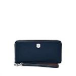 Fossil Lennox, Accessoire de Voyage-Portefeuille &agrave; Double pli Femme, Bleu Turquoise, X-Small