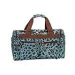 Rockland Mixte Freestyle Sac de Sport, Motif léopard Bleu, Taille Unique
