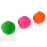 Hartz DuraPlay – Lot de 3 balles couinantes en Latex pour Chien, Vert Fluo, Rose Fluo et Orange Fluo, Grand Lot de 3