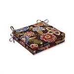 Pillow Perfect Annie/Westport Ensemble de Coussins de Chaise Marron Chocolat 50,8 x 50,8 x 7,6 cm