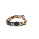 MORSO® Collier pour Chien, S, Jaune/Orange et Noir