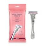 by Amazon Rasoirs jetables &agrave; 3 lames pour femme Rose 4 1 Pack