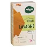 Naturata Plaques de lasagne bio &agrave; l'&eacute;peautre entier, 250 g, go&ucirc;t fin de noisette pour lasagnes et rago&ucirc;ts