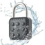 Cadenas à combinaison à 6 chiffres - En alliage de zinc - Polyvalent - Pour l'intérieur et l'extérieur dans les écoles, les gymnases, les casiers, les boîtes à outils et les bagages - Noir