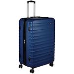 Amazon Basics Valise de voyage à roulettes pivotantes, 78 cm, Bleu marine