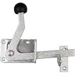 Alberts 210120 Verrou de portillon | galvanis&eacute; &agrave; chaud | 80 x 55 mm