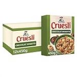 QUAKER CRUESLI CHOCOLAT NOISETTES Lot de 12x450G