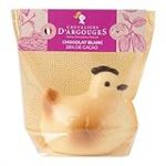 CHEVALIERS D'ARGOUGES Maîtres Chocolatiers Français - Sachet poule chocolat blanc - Moulage de Pâques - 115g