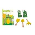 PLANETE Plante - Set De 3 Outils De Jardinage pour Enfant - Silence &Ccedil;a Pousse - 170636SP - M&eacute;tal - Jardin - Nature - Plante - Fleurs - Jeu pour Enfant - &Agrave; Partir de 3 Ans