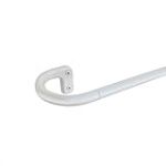Lot de 2 cannes à pêche assombrissantes de 1,6 cm - Blanc