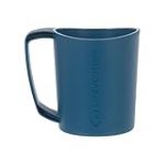 Lifeventure Ellipse Grande tasse en plastique pour camping, voyage et extérieur – Bleu marine