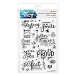 Simon Hurley Timbres SIMN Hurley pour mots encourageants, taille unique