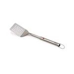 Joseph Joseph GrillOut Spatule BBQ en Acier Inoxydable, Rétractable pour Rangement Compact, Tête Fendue, Facile à Nettoyer, Boucle de Suspension