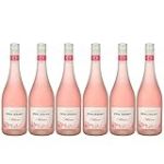 Perlissimo - Hibiscus, Vin p&eacute;tillant aromatis&eacute; &agrave; l'hibiscus, pr&ecirc;t &agrave; boire (6 x 0,75 L)