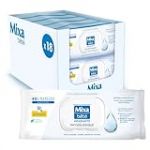 Mixa Lingettes Bébé Apaisantes Physiologiques, Lot de 18 x 48 lingettes