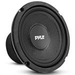 Pyle 1 x PLMW63 Subwoofer 16,5 cm 165 mm Diamètre 6,5" 75 W RMS 150 W Max Bobine Acoustique Unique 4 ohms Suspension en Caoutchouc pour Voiture