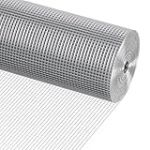 VEVOR SS14144850G Hardware Cloth Treillis métallique, Argent, 6,35 x 6,35 mm