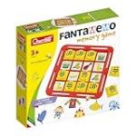 Quercetti 1052 Fantamemo Abeille Cartes Multithème Jeu de Mémoire pour Enfants Jeu de Mémoire et Association