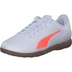 PUMA Chaussures de Football Vitoria II It Jr Unisexes pour Enfant, Puma Blanc et Rouge, 5 UK