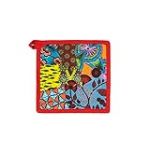 Excelsa Afrika Manique de Cuisine, 20 x 20 cm, Doublure 100% Coton, Rembourrage en Polyester