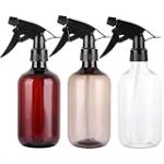 ASelected Lot de 3 vaporisateurs r&eacute;utilisables de 500 ml pour le nettoyage, le nettoyage et la coiffure