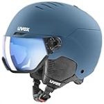 uvex Wanted Visor, Casque de Ski, Adulte Unisexe, Stone Blue Matt, 59-61 cm