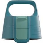 Sigg WMB ONE Top 2 Blue Puya couvercle (taille unique), pièce de rechange pour bouteille, bouchon étanche qui s'ouvre d'une seule main