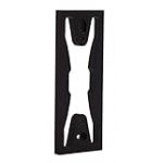 DOORLINE 163251 Dect Slim Cadre de Montage en saillie Noir