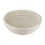 Zenker Panier de fermentation rond Ø 22 cm - Panier de fermentation en rotin naturel pour pain fait maison - Fournit de l'oxygène à la pâte pour des pains en vrac et aérés