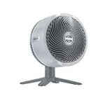 Shark FlexBreeze TableMate Ventilateur intérieur/extérieur sans fil, 24 h d’autonomie, Refroidissement puissant, Portée 20 m, Silencieux, 5 vitesses, Oscillation, Télécommande, Gris Brume FA150EU