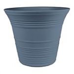 The HC Companies SEA12001DE2 Sedona Pot de Fleurs Bleu Ardoise 30,5 cm