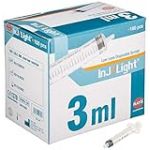 GIMA SERINGUES - Pack de 100 - sans aiguille - 3 ml