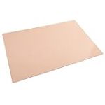 Exacompta - Réf. 60161D - Carton de 8 Sous-mains en carton Aquarel - Compatible avec des souris optiques et laser - Format Wide grande longueur et courte profondeur - Dim 585x385x5 mm - Corail