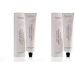 Jean & Len Silky & Rich Treatment Peony & Lychee, tube en aluminium 100% recyclable (sans couvercle), cr&egrave;me riche pour les mains, laisse les mains douces, sans parab&egrave;nes ni silicones, 75 ml (Lot de 2)