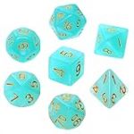 Jeu de dés REBEL RPG - Pierres de Lune - Jade