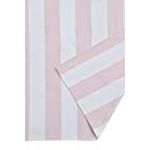 Sleepdown Grande Serviette de Plage rayée en Microfibre Douce absorbante pour Piscine, Voyage, Camping, Bain, Sauna, Gym, Yoga avec Sac – Blush – (160 x 90 cm)