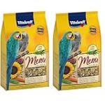 VITAKRAFT Menu Perroquets Alimentation Premium pour Oiseau - Sachet fra&icirc;cheur de 3 kg (Lot de 2)