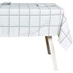 HOGARYS Ensemble Nappe Plus Serviettes, Polyester, Contempo Original, 150_x_150cm