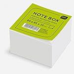 Interdruk Kospapnk Bloc mémo 85 x 85 x 35 mm Feuilles volantes, Blanc - version anglaise