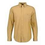 GANT Reg Poplin Shirt Chemise, Jaune érable, XL Hommes
