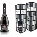 Canti - Asti D.O.C.G. Millesimato, Vin Petillant Spumante, Moscato d'Asti, Coffret Cadeau, Élaboré à Partir du Cépage du Piémont, Goût Fruité et Aromatique, 1x750 ml (Lot de 6)
