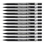Pentel A125-A Sharplet Lot de 12 porte-mines avec 2 mines HB 0,5 mm
