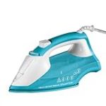 Russell Hobbs Fer à repasser vapeur [2400W, Effet pressing 115g +vapeur verticale 35g] Facile, Léger, Puissant (Semelle en céramique adoucissante, réservoir 240ml, anticalcaire +anti-goutte) 26482-56