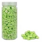 HEKU 30336-16 : Pierres décoratives Vert Clair, 750 g, dans Une boîte refermable.