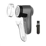 BLACK+DECKER BXLR500E - Rase Peluches sans Fil, autonomie de 90 Min, Chargeur USB, r&eacute;servoir Amovible Facile &agrave; Nettoyer, Convient &agrave; Tous Les Tissus, Design Ergonomique